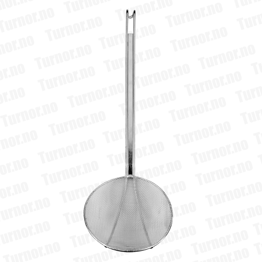 Øse frityr – Ø140 mm, lengde 360 mm – perforert med små hull – i rustfritt stål – Øzti