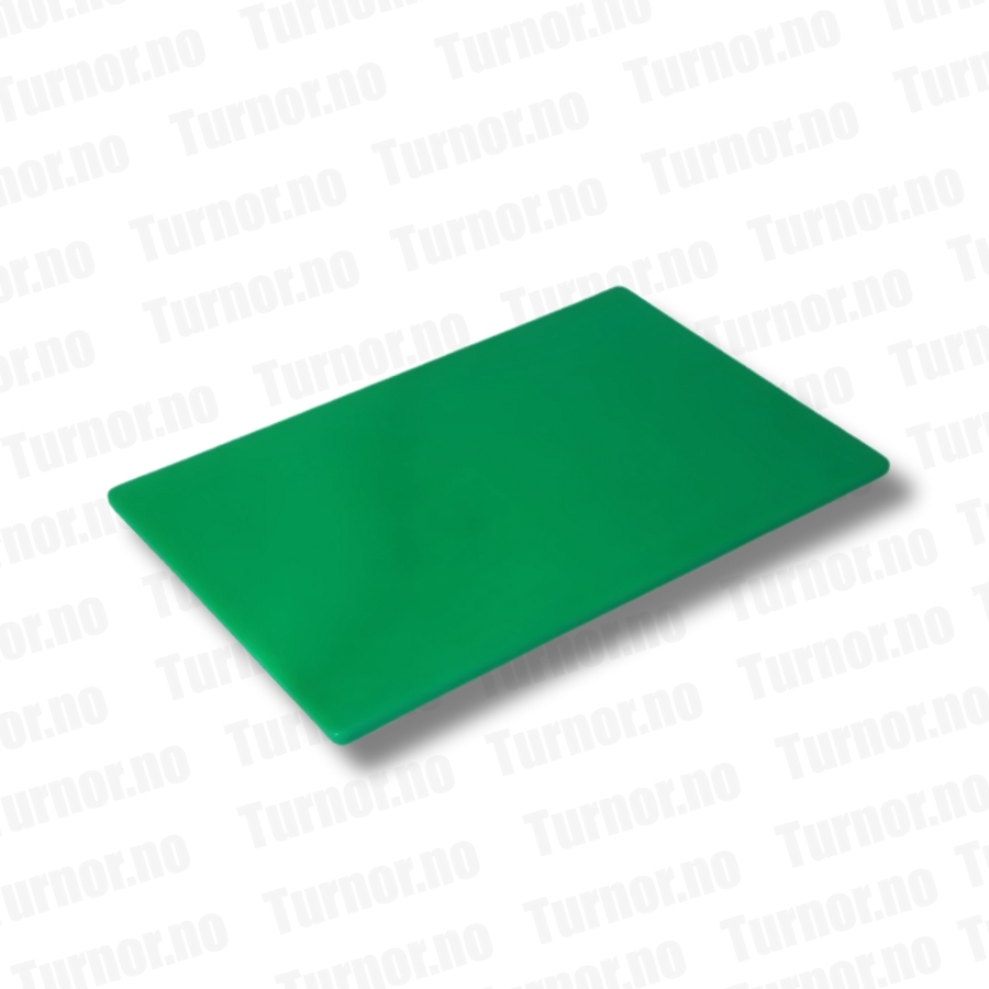 Skjærebrett 600x400x20 mm grønt polyetylen – Yelkar