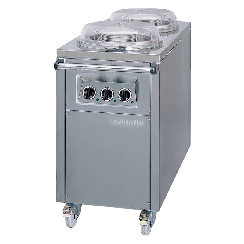 Tallerkenvarmer med hjul Ø26-Ø32 cm OTI4478, Øzti