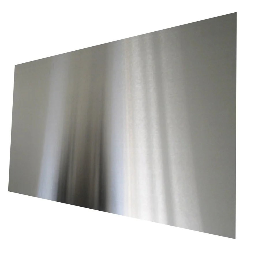 Rustfri plate 2500x1250x0,7 mm, Turnor