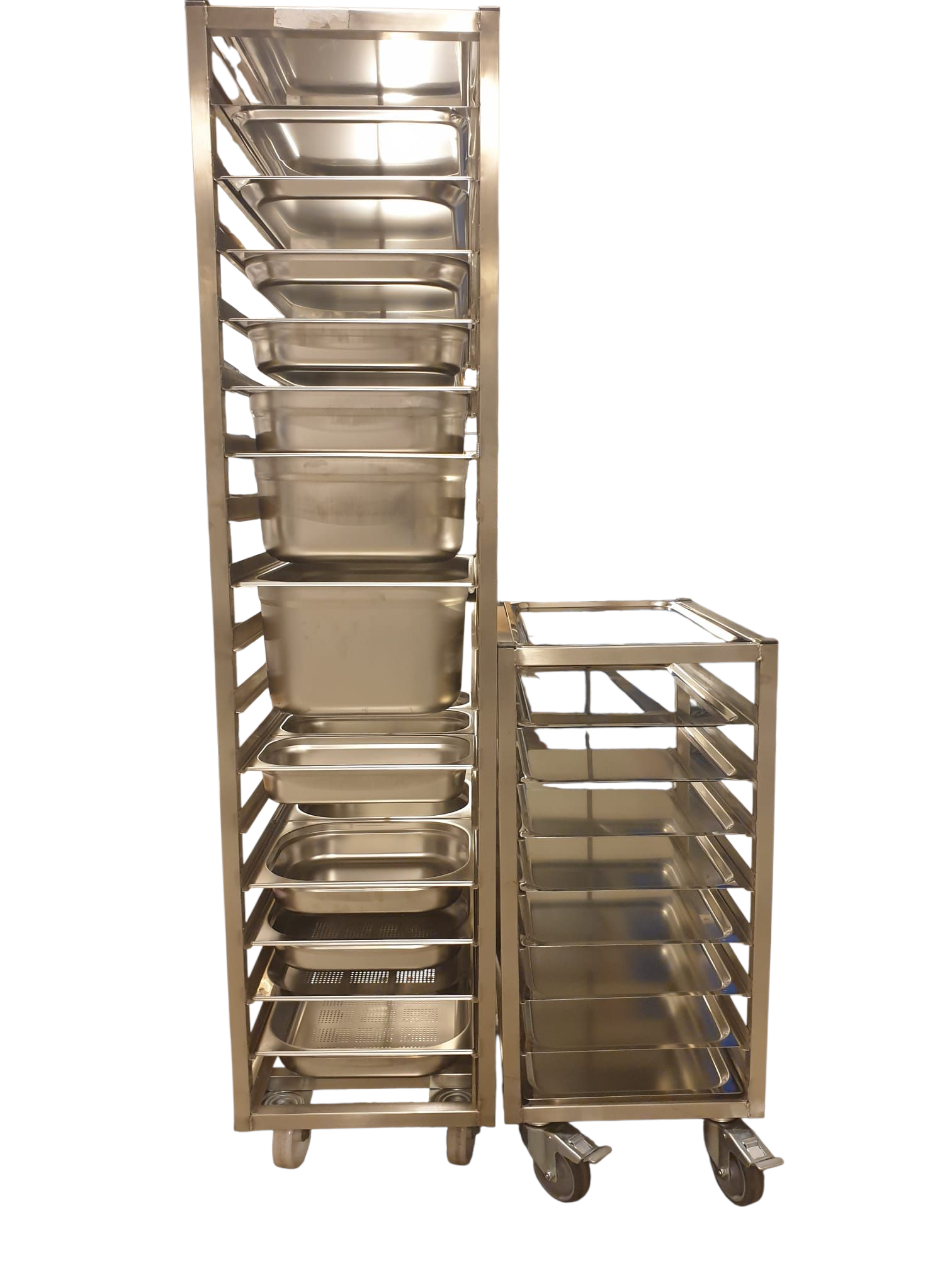 Tralle for GN 1/1 18 etasje 380x580x1620 mm, Turnor - Bilde 2