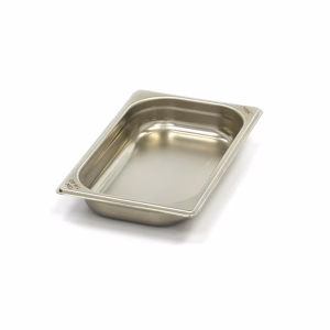 GN 1/4-40 mm 1 liter 265x162x40 mm rustfri kantine – Turnor