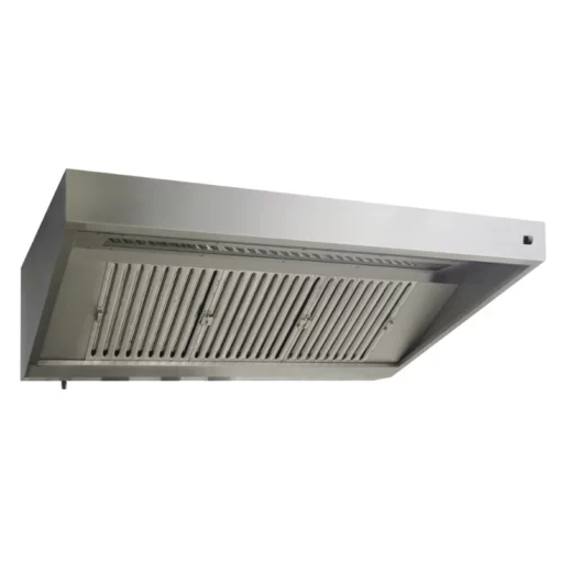 Ventilasjonshette skrå 1750×970×200/500 mm – Metaltek