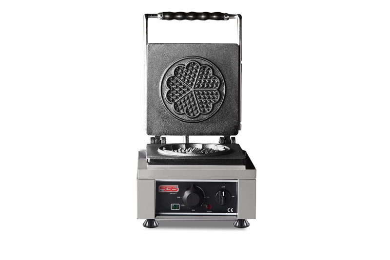 Vaffeljern hjerter enkelt WB25E, SGS