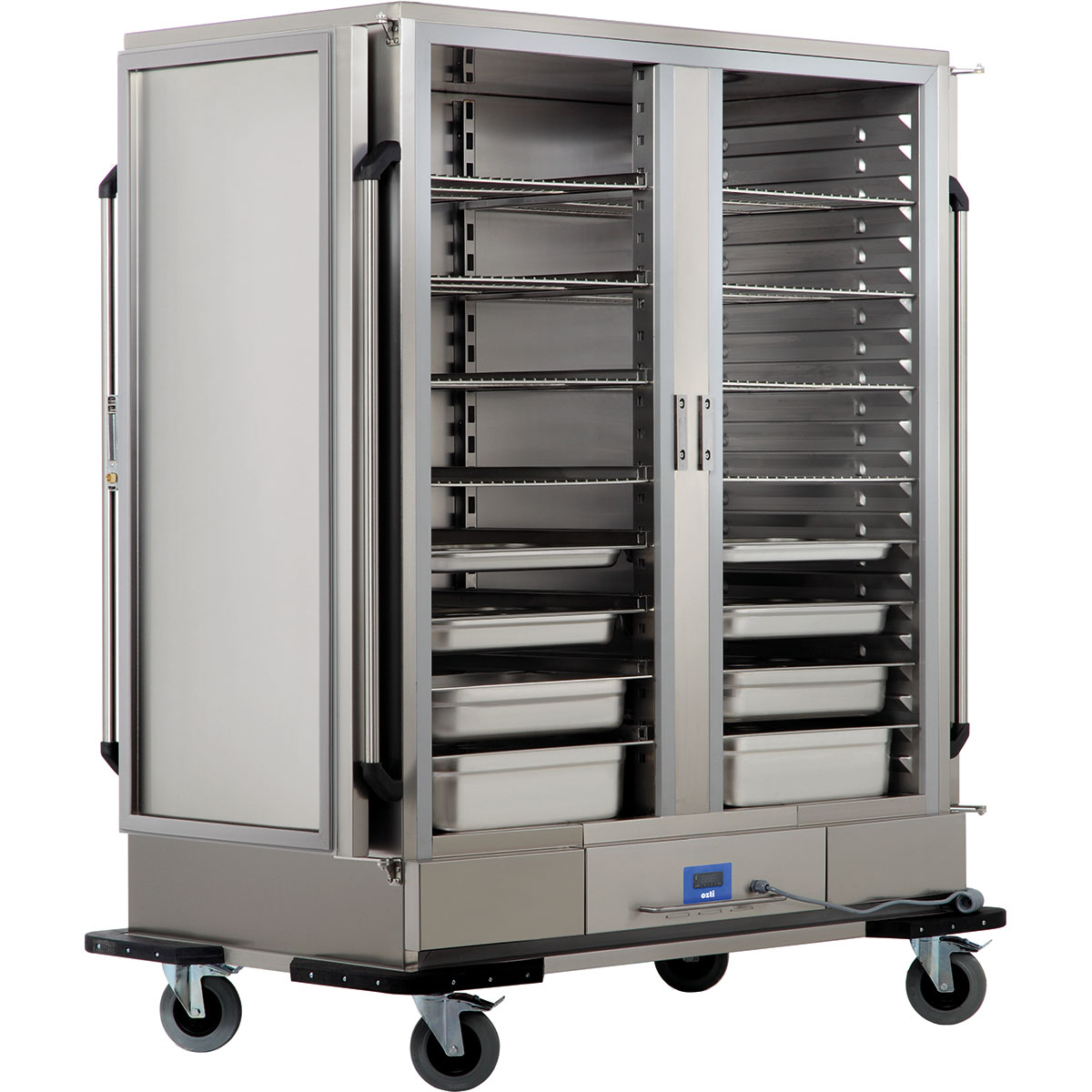 Bankettvogn med dobbel glassdør 22x2/1 – OBAC 14018.01 – Øzti