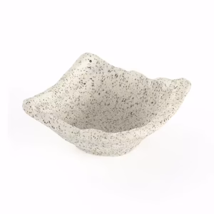 Bolle Ramekin 9x8,5 cm, hvit granit - 25109.WG - Kulsan