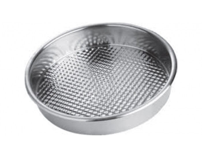 Bolle med mønster flat bunn rustfri Ø400×H100 mm – Bergama