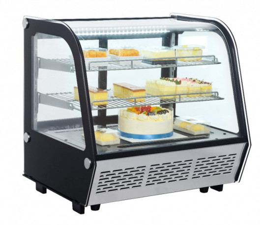 Kjølemonter buet glass710x670x685 mm XCW-120L, Jiutai