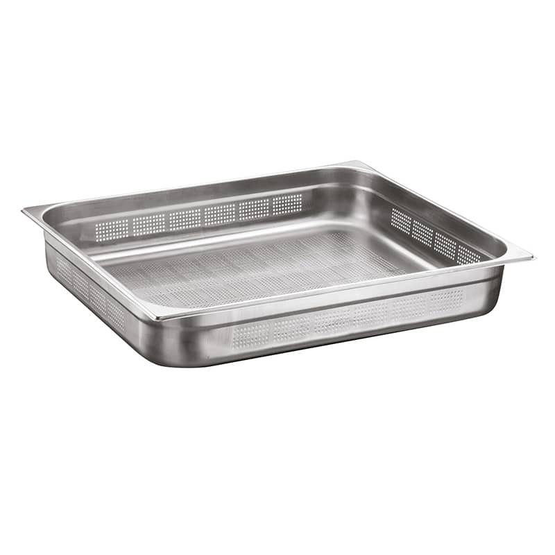 GN kantine perforert rustfri 2/1-100, 26 liter, Turnor