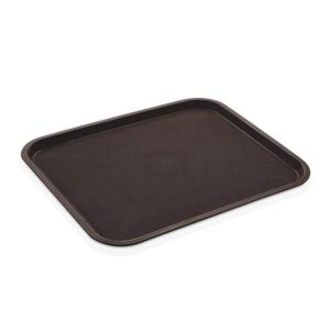 Serveringsbrett brun 260x350 mm GT-2635/BR – Surplast