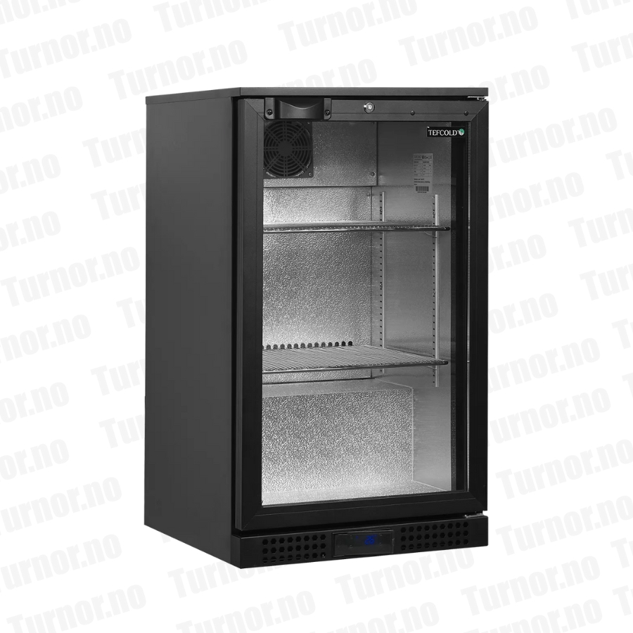 Barkjøleskap med 1 glassdør 500x520x870 mm BA6H, Tefcold - Bilde 2