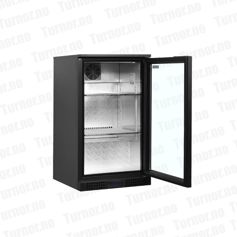 Barkjøleskap med 1 glassdør 500x520x870 mm BA6H, Tefcold - Bilde 3