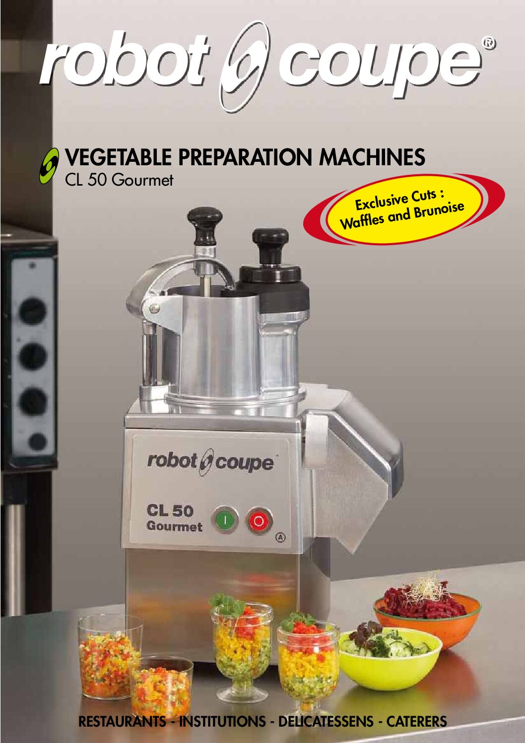 Grønnsakskutter CL50 GOURMET, Robot Coupe - Bilde 2