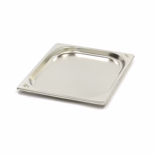 GN 1/2-20 mm 0,85 liter 265x325x20 mm rustfri kantine – Turnor