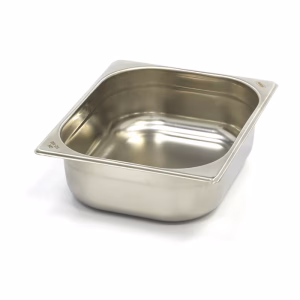 GN 1/2-100 mm 5,5 liter 325x265x100 mm rustfri kantine – Turnor