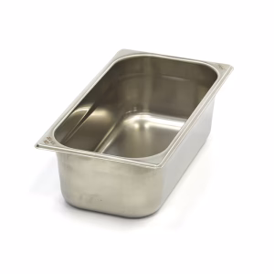 GN 1/3-100 mm 3,5 liter 325x176x100 mm rustfri kantine – Turnor
