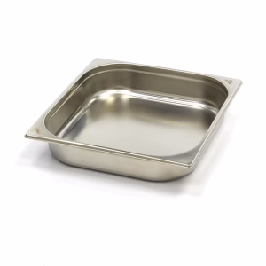 GN 2/3-65 mm 5,25 liter 354x325x65 mm rustfri kantine – Turnor