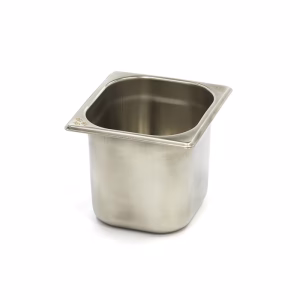 GN 1/6-150, 2,25 liter, 176x162x150 mm rustfri kantine – Turnor