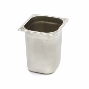 GN 1/6-200 mm 3 liter 176x162x200 mm rustfri kantine – Turnor