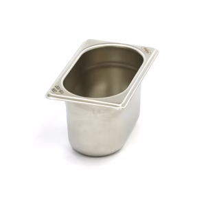 GN 1/9-100, 0,8 liter, 176x108x100 mm rustfri kantine – Turnor