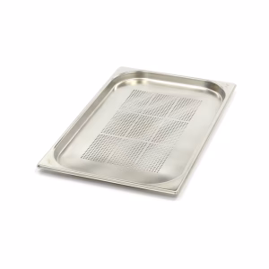 GN 1/1-20 mm perforert 1,9 liter 530x325x20 mm rustfri kantine – Turnor