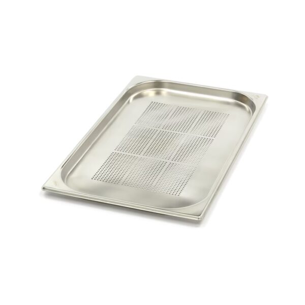 GN 1/1-20 mm perforert 1,9 liter 530x325x20 mm rustfri kantine – Turnor ...