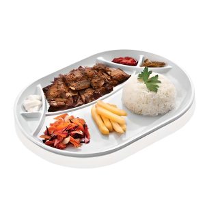 Kulsan tallerken Kebap 6 rom, 340x240x23 mm, 110.PW