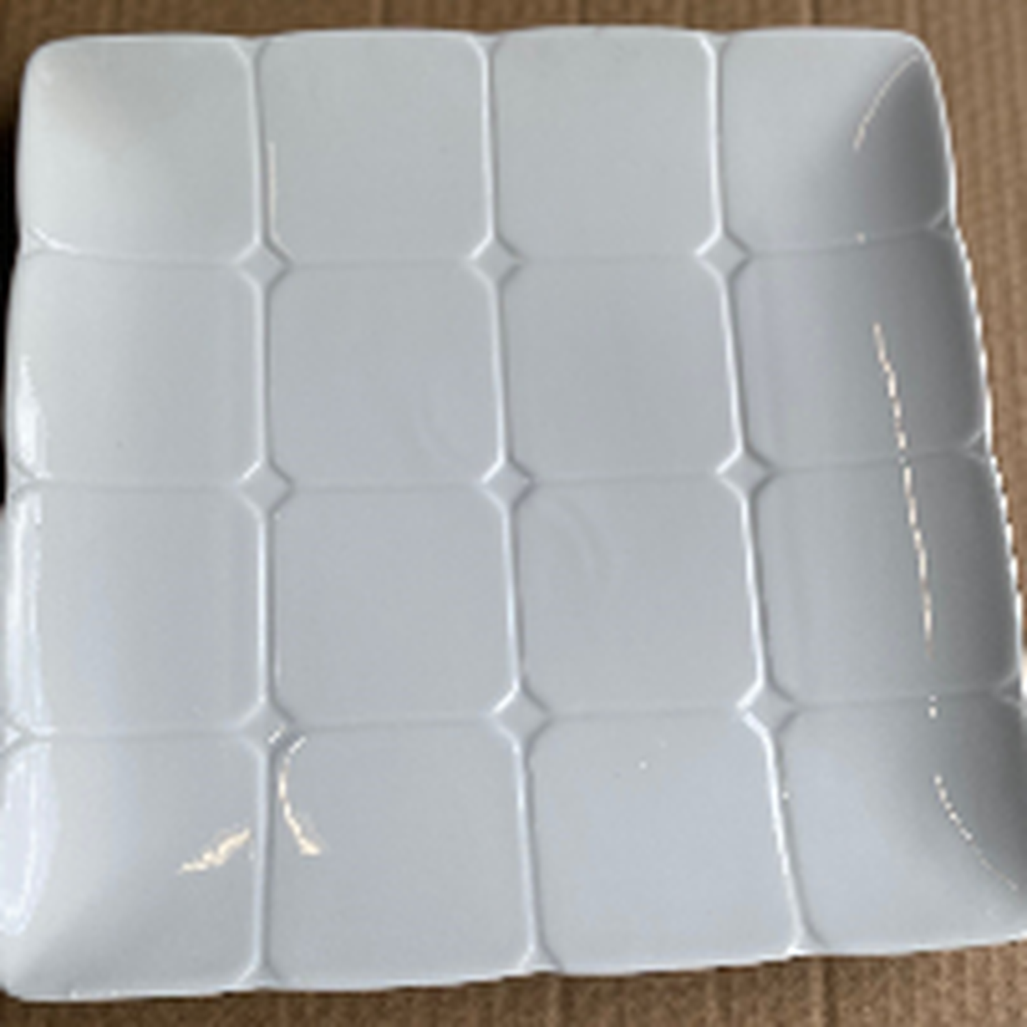 Tallerken hvit firkantet 292x292x26 mm, Turnor