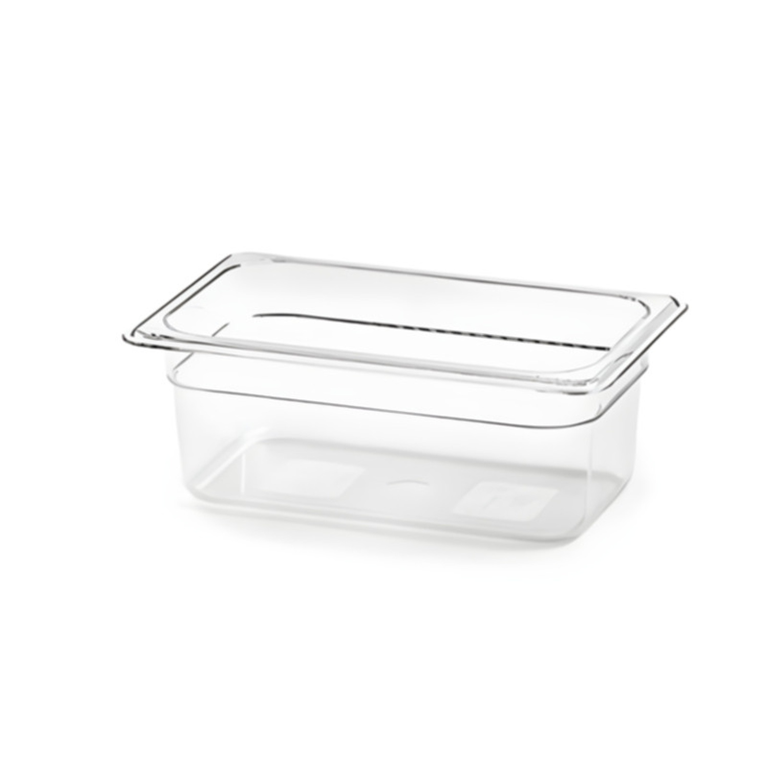 GN kantine 1/4-100 poly sort 2 liter GNP-14100/B, Turnor - Bilde 2