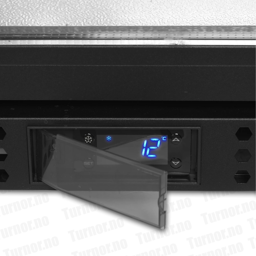 Barkjøleskap med 1 glassdør 500x520x870 mm BA6H, Tefcold - Bilde 6