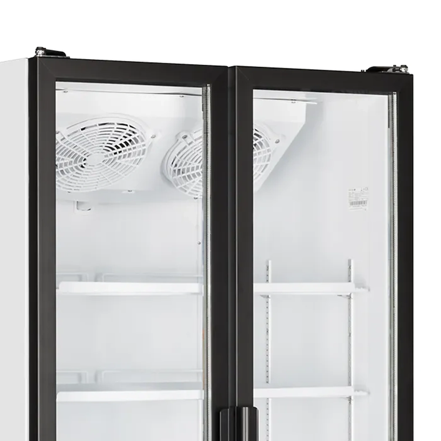 Kjøleskap med 2 glassdører – hvit – FS890H – 890×740×1999 mm – Tefcold - Bilde 3