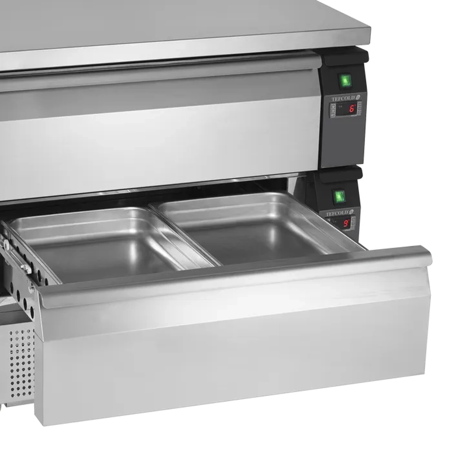 Frysebenk med skuffer 905x700x865 mm UD2-2, Tefcold - Bilde 4