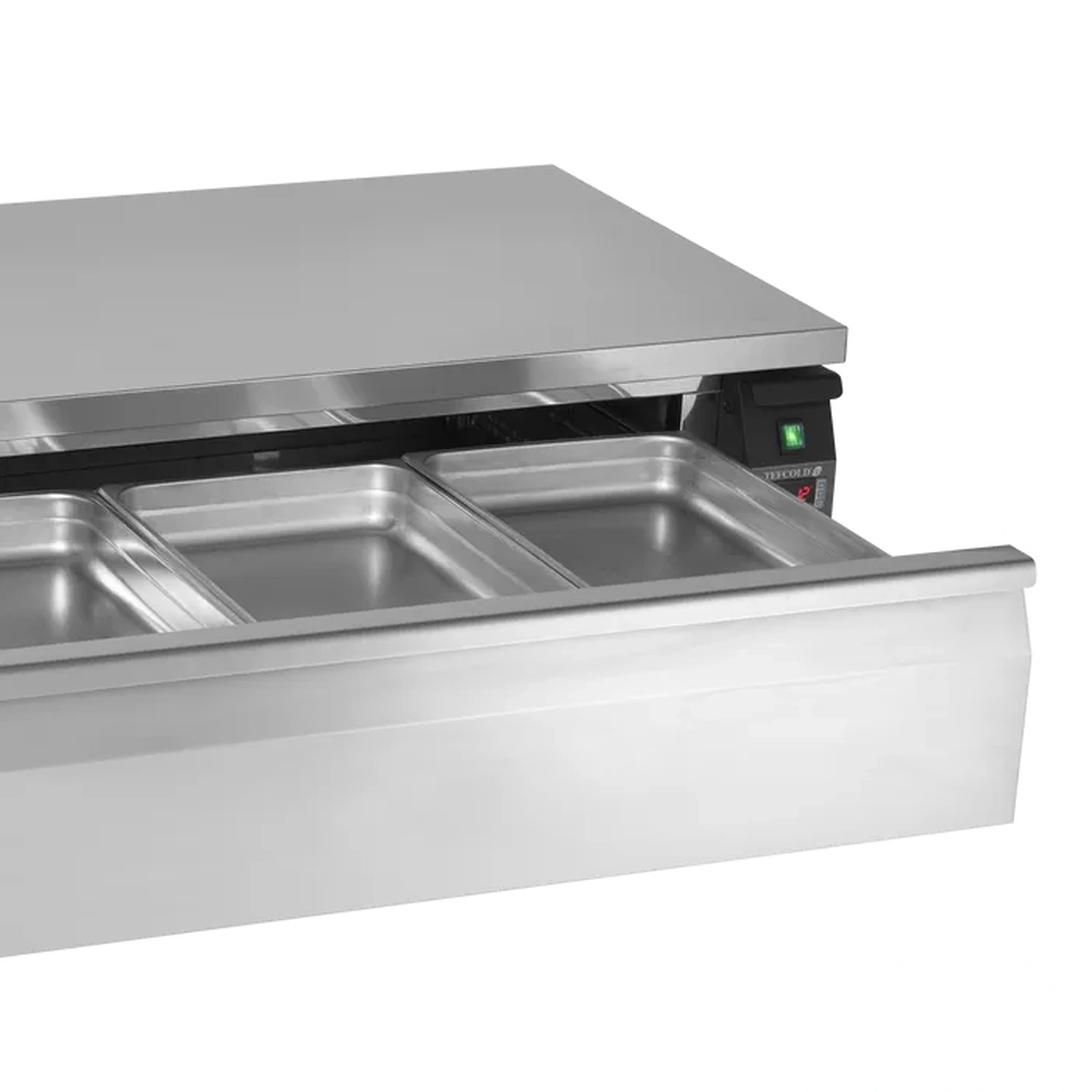 Frysebenk, Kjølebenk med skuffer 1230x700x865 mm UD2-3, Tefcold - Bilde 3