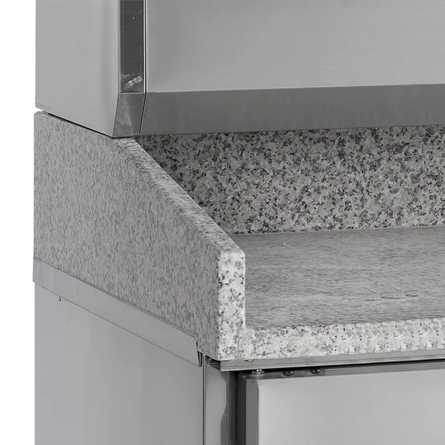 Pizzakjølebenk 2 dører 1510x800x850/1000 mm PT1200+VK38-150, Tefcold - Bilde 2