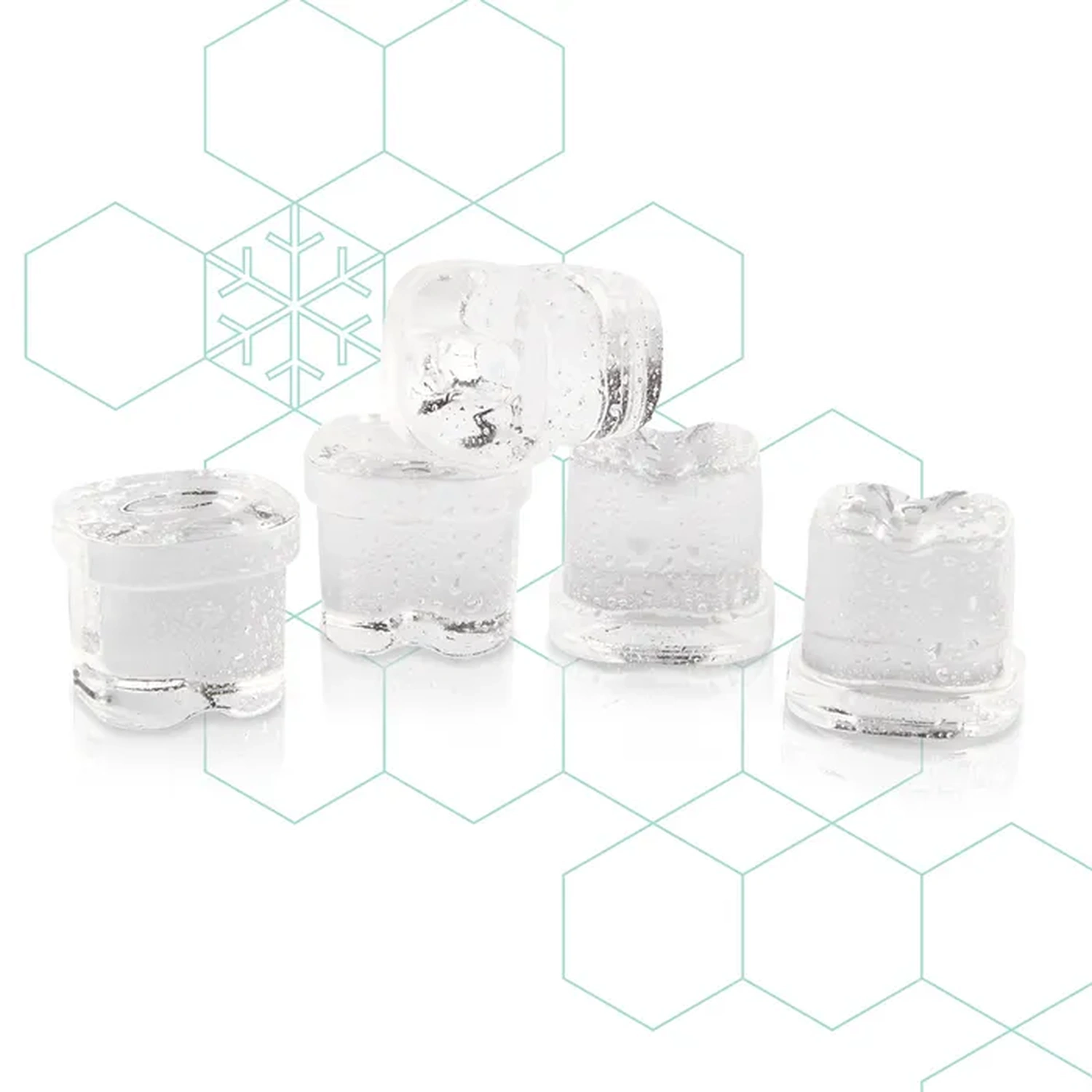 Isbitmaskin TC 37 37 kg/døgn - 500x580x690 mm, Tefcold - Bilde 5