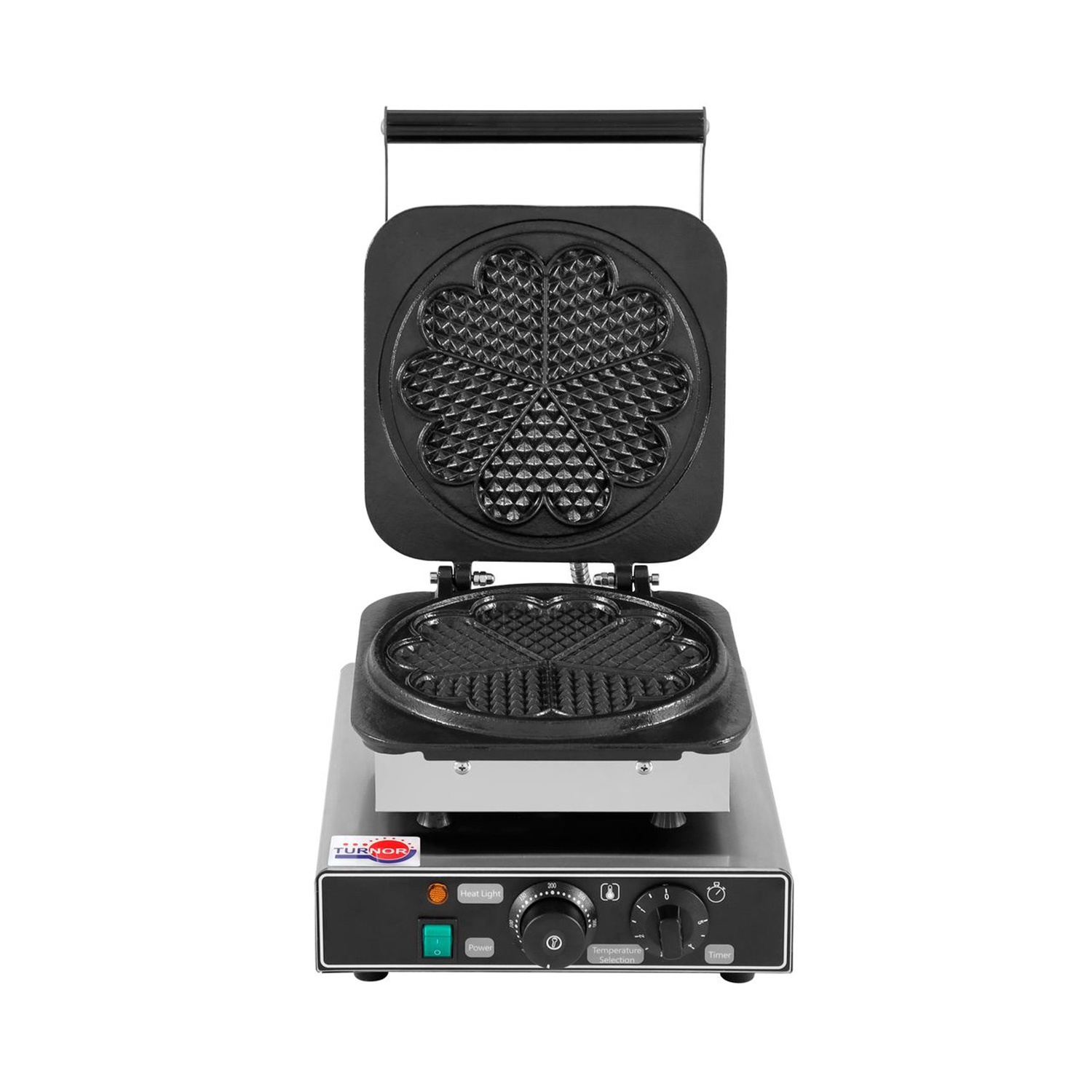 Vaffeljern hjerter enkelt MAC-WF-215, Turnor