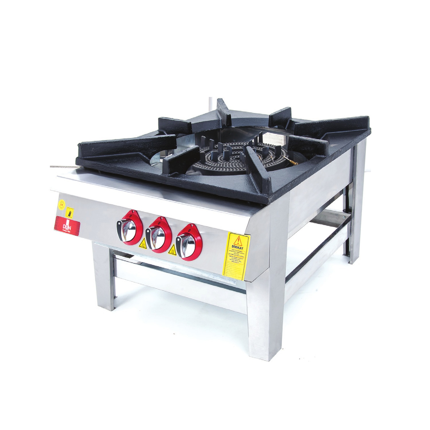 Kokekrakk med gass 42 kW og 4 brennere DRNKS-7074, Turnor