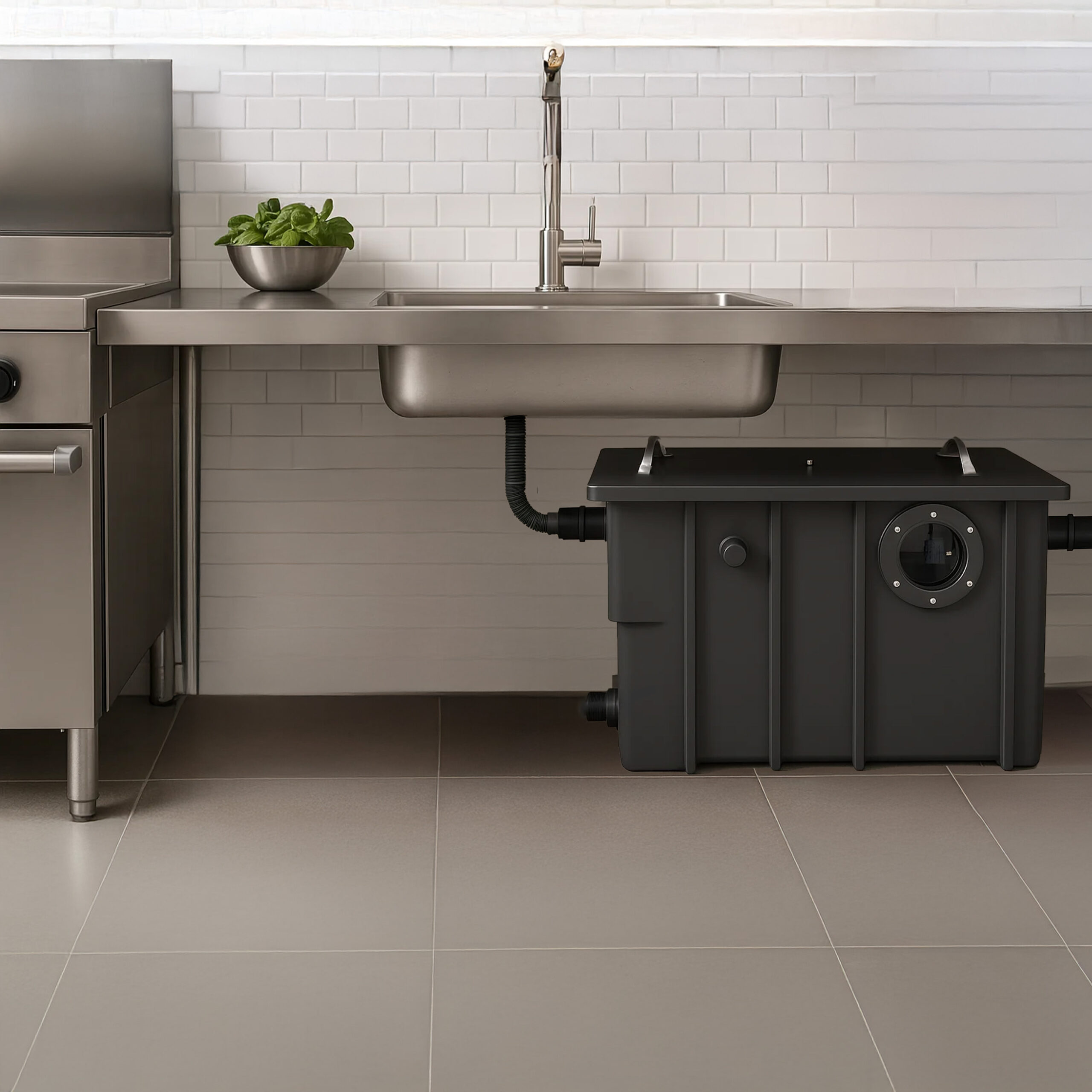 Fettutskiller YTPA 0300, 55 liter – 510×310×350 mm – Turnor - Bilde 3