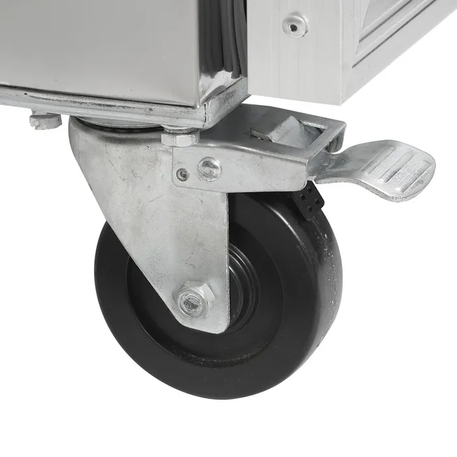 Kjølebenk med slett topp og 4 glassdører – CK7410G – 2230x700x880 mm – Tefcold - Bilde 3