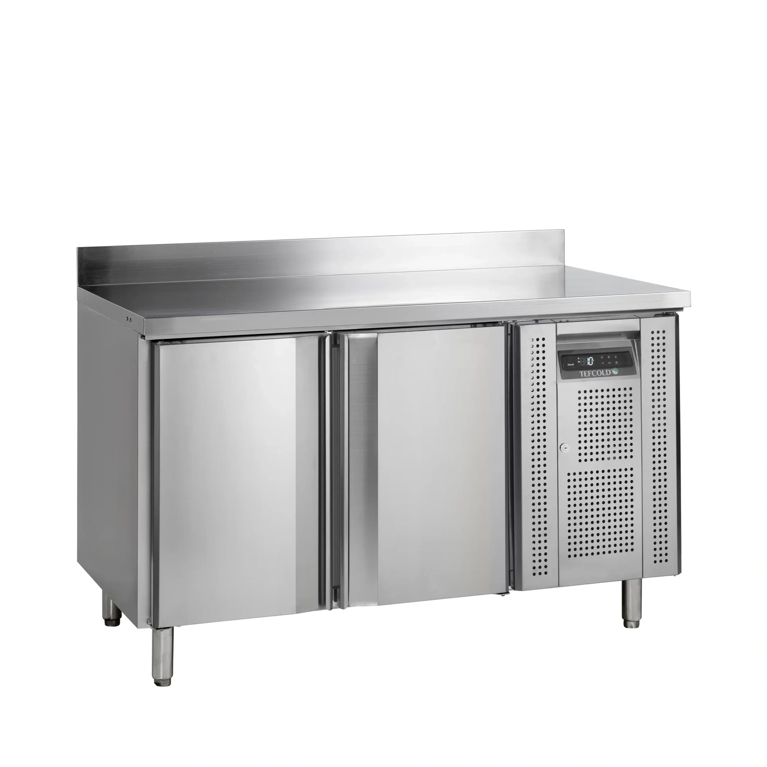 Frysebenk 2 dører med oppkant 1360x700x880 mm CF7210, Tefcold