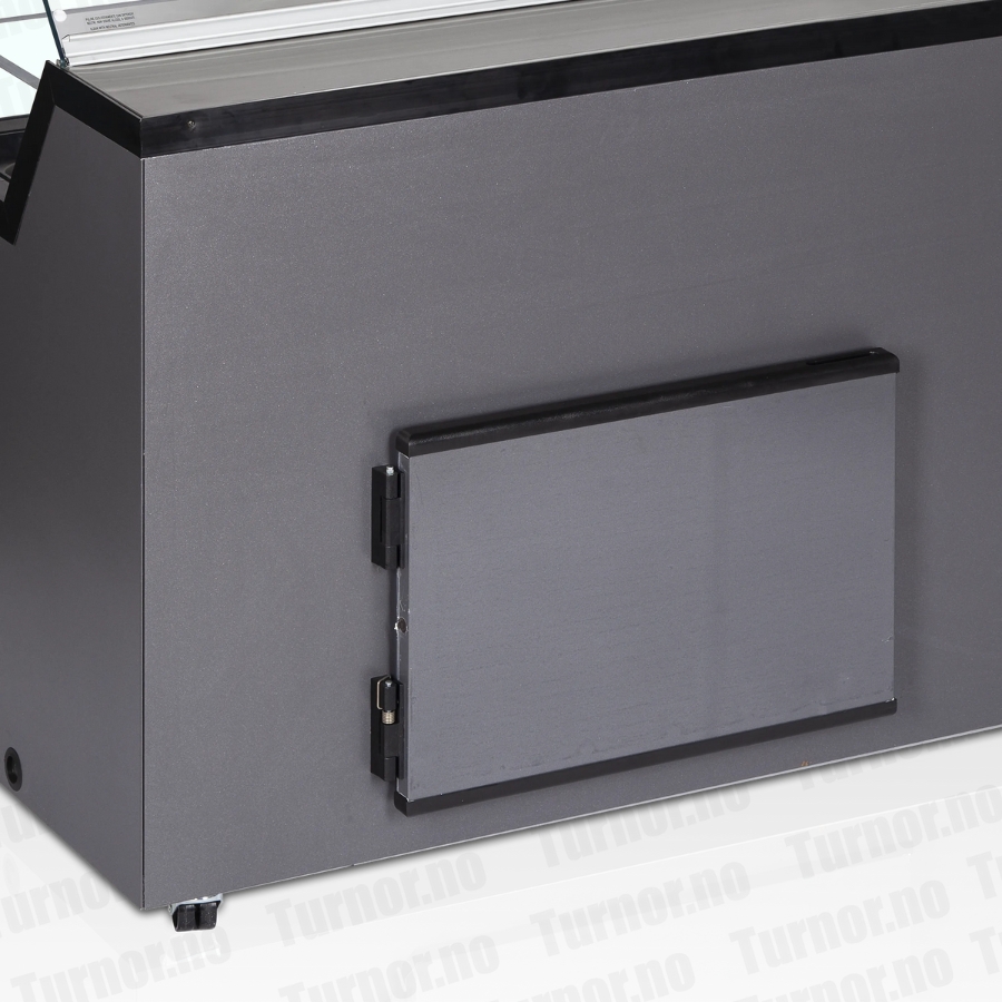 Iskremdisk – antrasit – MIRABELLA 6 – 6 stk Napoli panner – 1187×677×1190 mm – Tefcold - Bilde 3