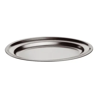 Serveringsfat oval rustfritt 24x14 cm, Turnor