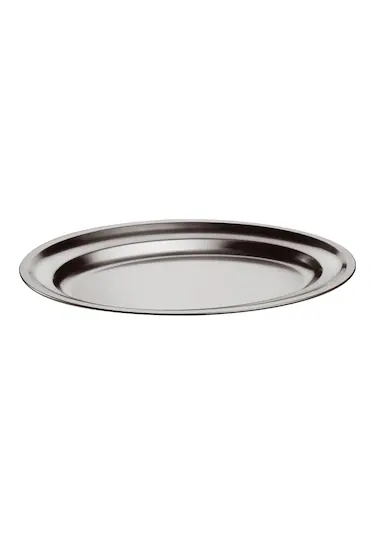 Serveringsfat oval rustfritt 55x36 cm, Turnor