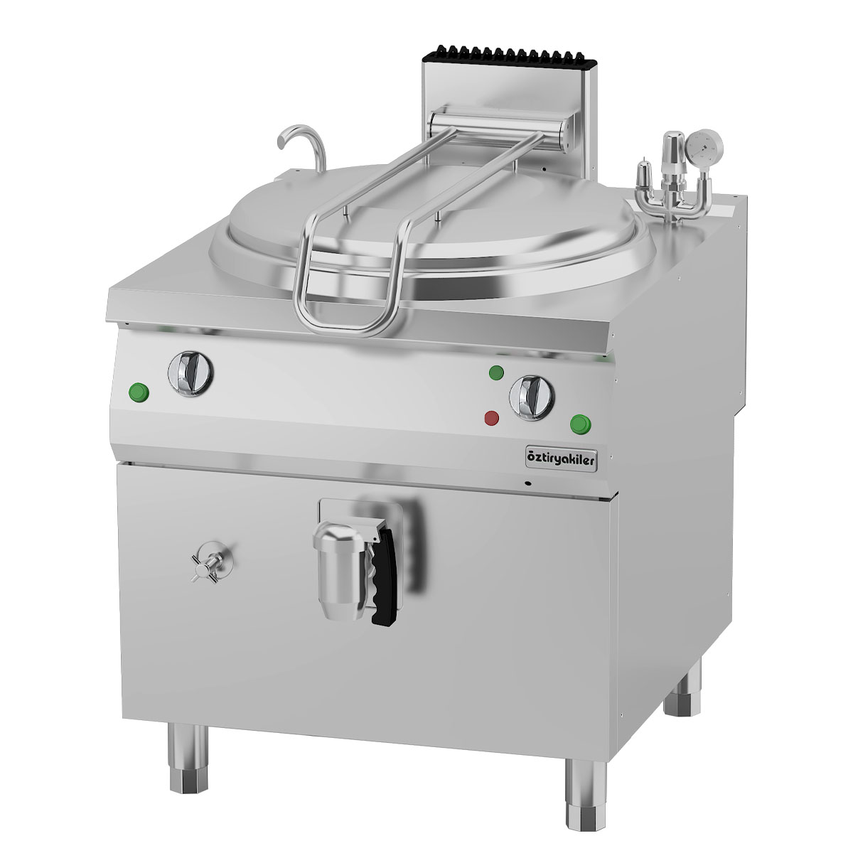 Kokegryte 100 liter 22 kW gass indirekte varming OTGI100, Øzti