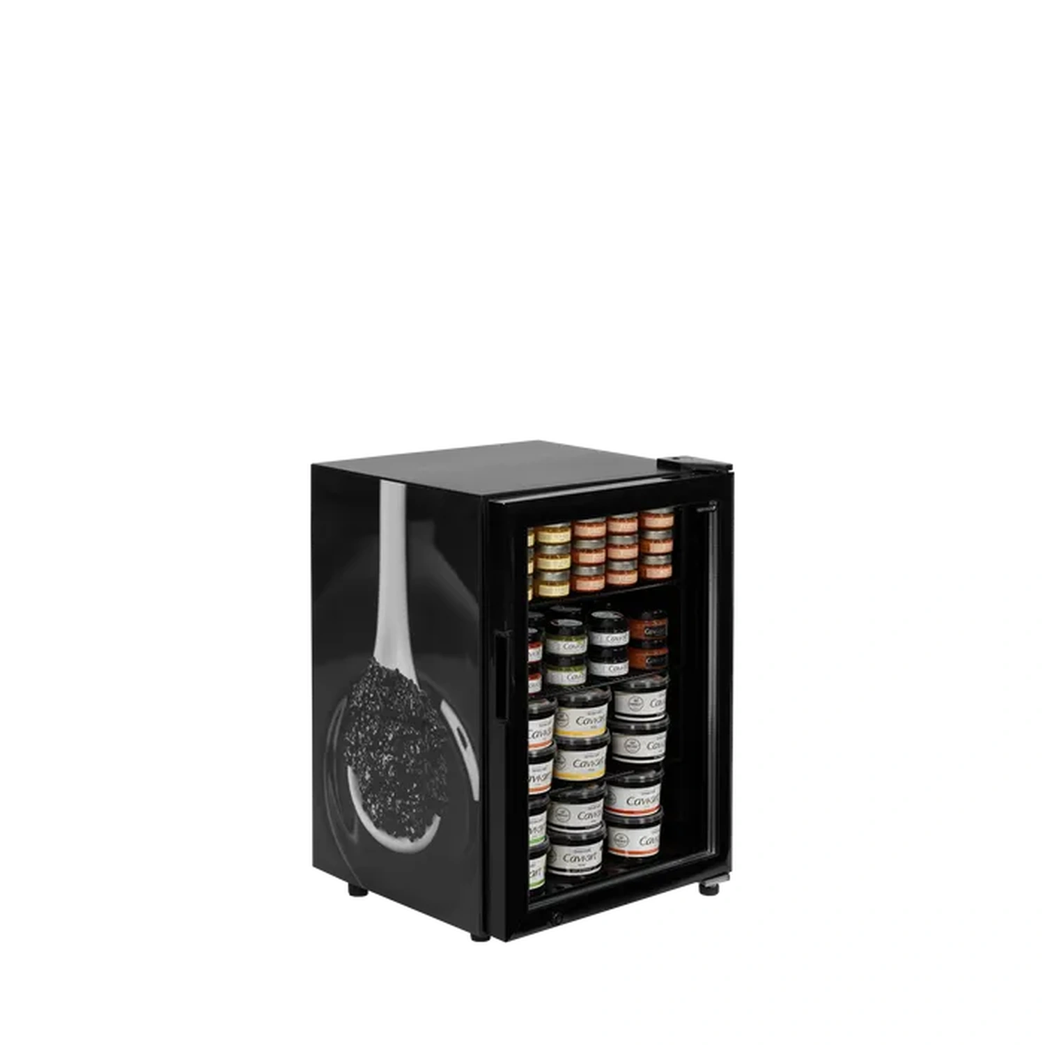 Bordfryser for kaviar – sort – UR90G-SUB – 515×542×750 mm – Tefcold