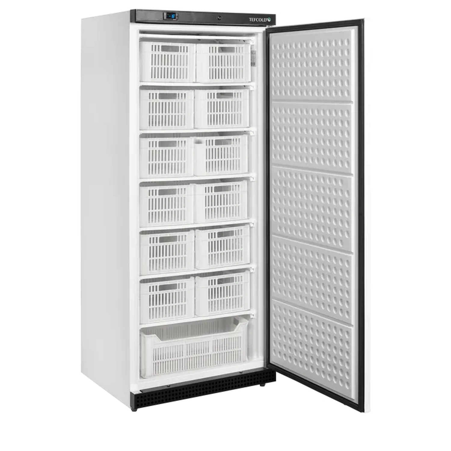 Fryseskap med 1 dør, hvit – UF600 M/KURVER – 777×695×1895 mm – Tefcold