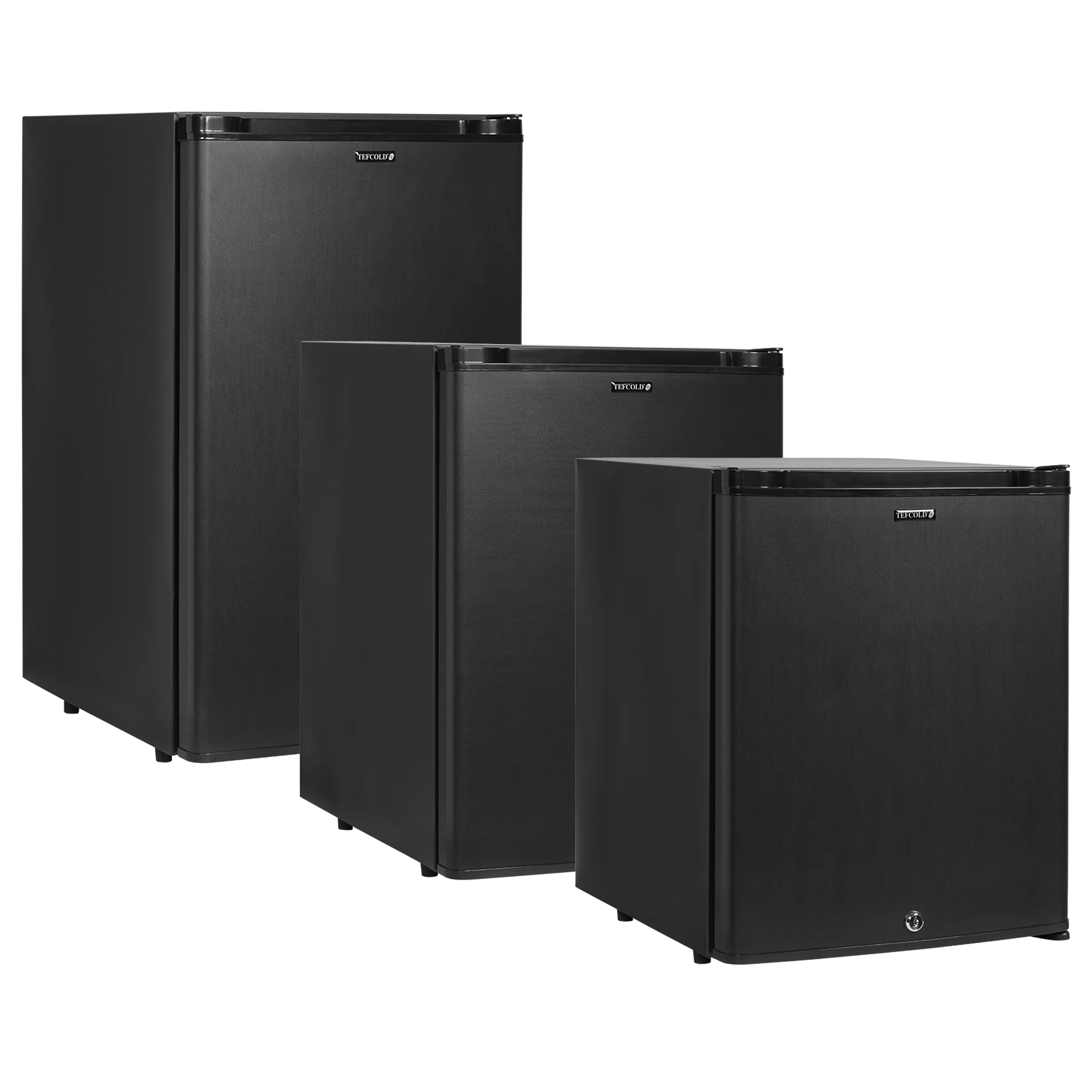 Minibar sort TM42 402x463x560 mm, Tefcold - Bilde 2