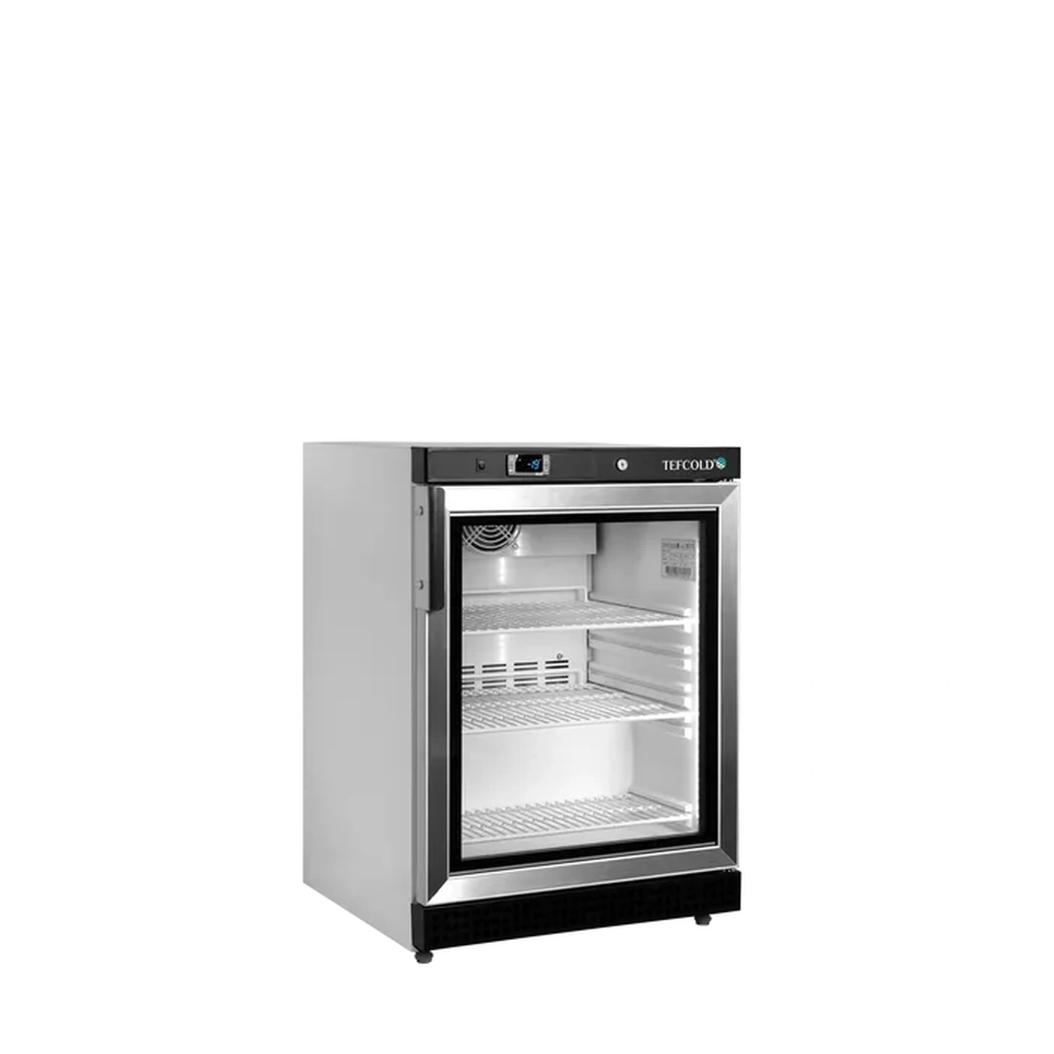 Fryseskap underbenk med 1 glassdør – UF200VG – 600×585×850 mm – Tefcold - Bilde 2