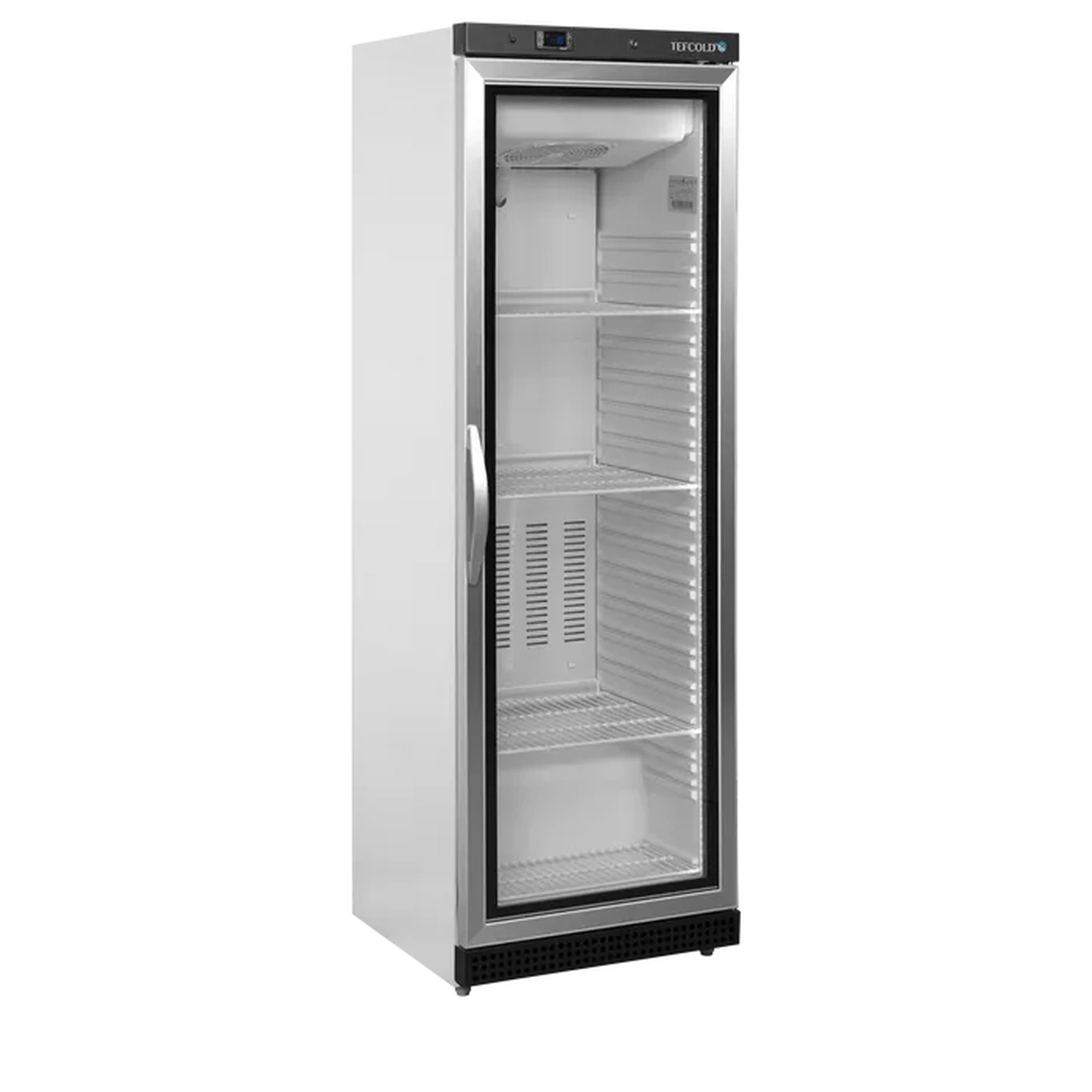 Fryseskap med 1 glassdør, hvit – UF400SG – 600×585×1855 mm – Tefcold - Bilde 2