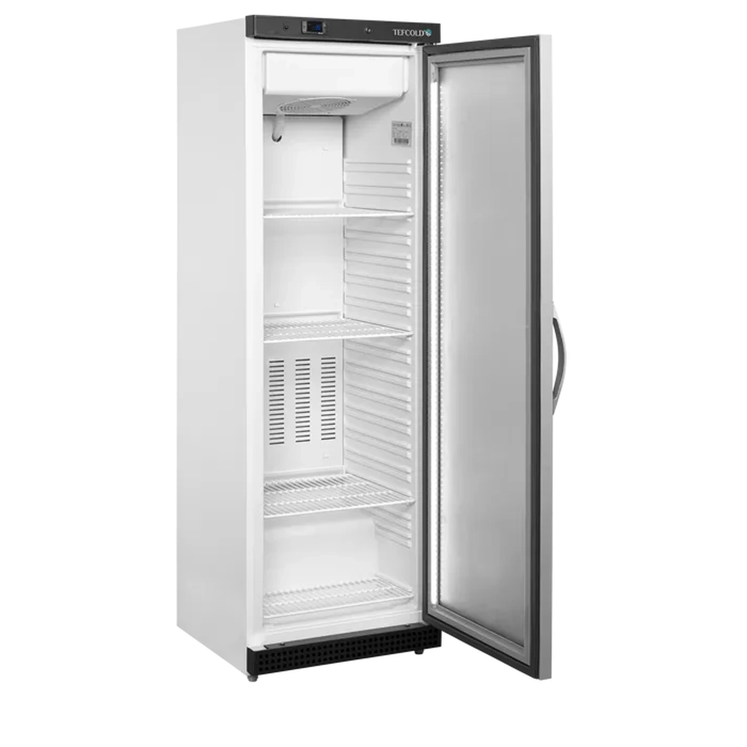 Fryseskap med 1 glassdør, hvit – UF400SG – 600×585×1855 mm – Tefcold - Bilde 3
